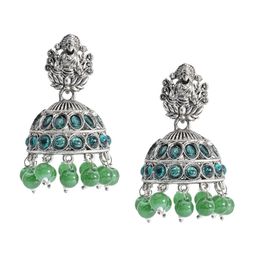 Shining Jewel - By Shivansh Contemporary Jhumkas Earrings-image-80