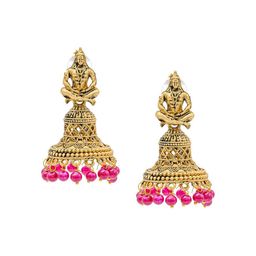 Shining Jewel - By Shivansh Contemporary Jhumkas Earrings-image-93