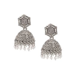 Shining Jewel - By Shivansh Contemporary Jhumkas Earrings-image-99
