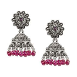 Shining Jewel - By Shivansh Contemporary Jhumkas Earrings-image-89