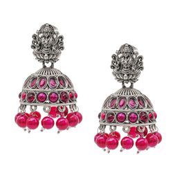 Shining Jewel - By Shivansh Contemporary Jhumkas Earrings-image-81