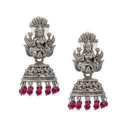 Shining Jewel - By Shivansh Contemporary Jhumkas Earrings-image-98