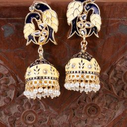Anouk Contemporary Jhumkas Earrings-56