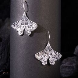 Studio One Love Silver-Toned Contemporary Drop Earrings-image-96