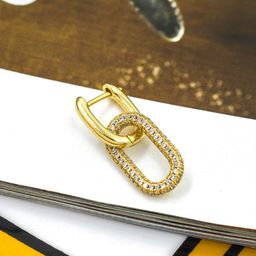 Bellofox Gold-Toned Contemporary Drop Earrings-41