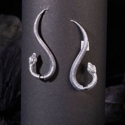 Studio One Love Brass-Plated Contemporary Drop Earrings-image-50