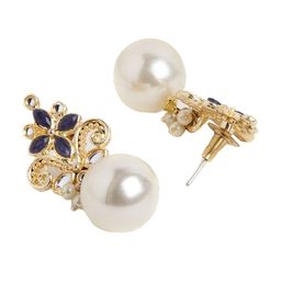 Anouk Gold-Plated Contmporary Drop Earrings image 3