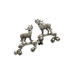 Ozanoo Silver-Plated Drop Earrings image 4