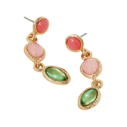 Accessorize Crystals Circular Drop Earrings image 3