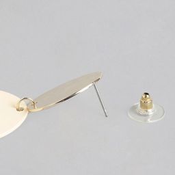 Forever New Rose Gold-Plated Contemporary Drop Earrings image 3