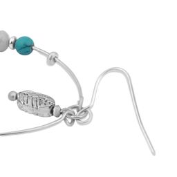 Accessorize Artificial Beads Circular Drop Earrings image 4