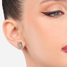 AMI Set of 25 Gold-Plated Contemporary Studs Earrings image 4