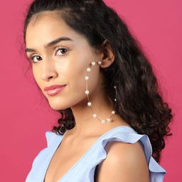 ODETTE Beaded Circular Hoop Earrings-34