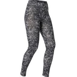 domyos Women's Cotton Gym Legging 500 - Black Print-picture-27