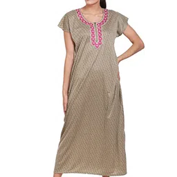 Noty Floral Embroidered Maxi Nightdress-picture-5