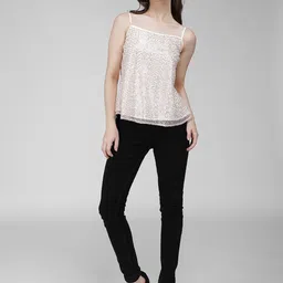IDK Sequined Embellished Party Top-picture-10