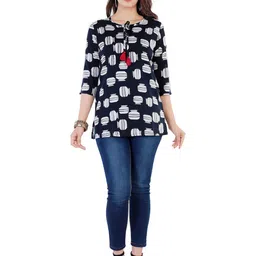 BAESD Floral Print Tie-Ups Top-image-96