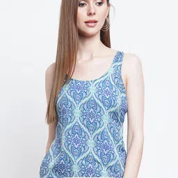 Purple State Print Top-image-75