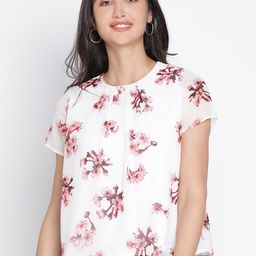 DRAAX Fashions Floral Printed Regular Top-image-52