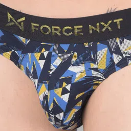 Force NXT Pack of 2 Printed Ultrasoft Anti Microbial Basic Briefs MNFL-35P-P4-5-PO2 image 2