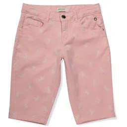 Gini and Jony Girls Printed Cotton Capris-image-83