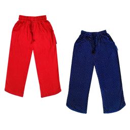IndiWeaves Girls Pack of 2 Mid-Rise Cotton Printed Capris-picture-18
