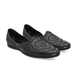 House of Pataudi Men Woven-Design Lightweight Comfort Insole Mojaris-image-11