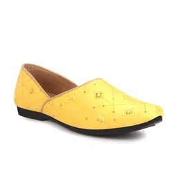 FAUSTO Men Textured Mojaris-image-71