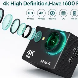 PIXEL 4K S17 Action Camera 4k20MP Wifi 30M Waterproof Action Camera Sports DV Camcorder Sports and Action Camera-25