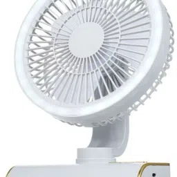 Litanika Portable Tabel Fan, Desk Fan, Cooling Fan - Fan with Light, Gaming USB Fan Rechargable USB Fan, USB Air Cooler-image-93