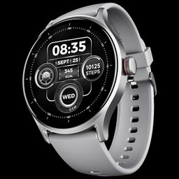 boAt Lunar Vista Smartwatch with Bluetooth Calling (38.60mm HD Display, IP67 Splash Resistant, Cool Grey Strap)-16