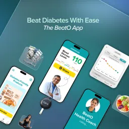beato CURV Smartphone | Sugar Test Machine with 20 Foil Strips & 20 Lancets Glucometer image 4