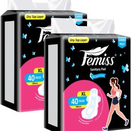 Sanitary Pads for Women and Girls Trifold pads(XXL-Size, 290 MM, (40 Pads Each) Sanitary Pad-image-28