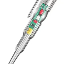 sahu Electron Multifunction Dual LED AC-DC Light Tester Pen [Continuity Tester] Digital Voltage Tester image 2