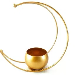 Moon Planter Pot Perfect for Indoor Plants/Flowers/Table Top Iron Decorative Platter-picture-21