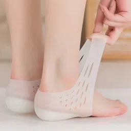 Invisible Height Lift Half Socks Heel Support-22