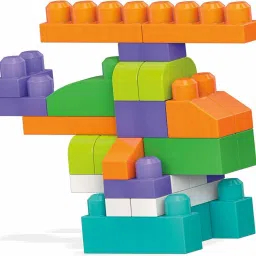 pari pari Multicolored Educational Building Blocks with Bag Packing for kids (100 Pcs) image 3