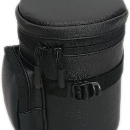 Four Eff black lather les bag (7x5x5 inch) Camera Bag-image-64