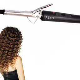 ASKO 471B Curling Iron | Instant Heating | Ceramic Smooth Finish Electric Hair Curler-image-17