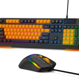 Archer Tech Lab RGB Keyboard & Mouse Combo, 104 Keys,7200 DPI,13 Lighting Modes,19 Anti-Ghosting Wired USB Standard Gaming Keyboard Compatible with Desktop, Laptop, Mac-25