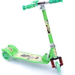 iris Kids 3 Wheeler Foldable Height Adjustable shockers Scooter with Bell-picture-25