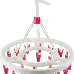 24 NOS. CLOTH CLIPS / PEGS HANGING CLOTH DRYER STAND Closet Organizer Closet Organizer, Accessories Organizer Plastic Cloth Clips-image-37