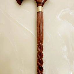 Full Rope Royal Design Pakka sheesham Walking Stick Size 36 Inches Pack Of 1 Walking Stick-image-23
