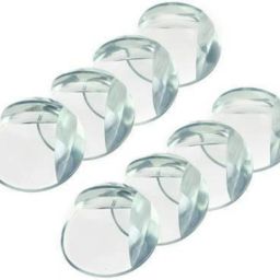 Baby safety proofing Silicon Corner & edge guard protector for furniture I Used on glass tabletop, wall-image-1