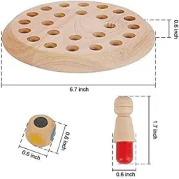 eopzo Wooden Memory Chess Game For Brain Development Party & Fun Board Game Educational Board Games image 3