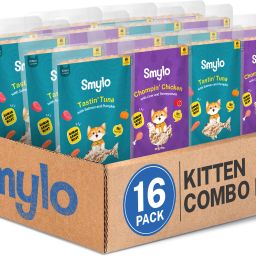 Natural Healthy Wet Kitten Food (2-12 Months) Combo of Chicken, Liver, Tuna, Salmon 1.12 kg (16x0.07 kg) Wet Young Cat Food-picture-21