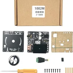 ZK-1002M 100W+100W Bluetooth 5.0 Amplifier Board Stereo AMP wuzhi Miscellaneous Miscellaneous Electronic Hobby Kit-image-84