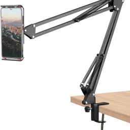 LIDDU Lightweight Tabletop Stand Phone Holder for Video Recording, Office Tripod-32
