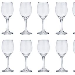 Bottle & 12 Glass Serving Lemon Set, Orange, Clear, Glass - A479 Jug Glass Set-image-14