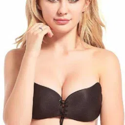 Invisible Silicone Gel Self Adhesive Backless Reusable Stick on PushUp Bra M128 Nursing Breast Pad-image-85